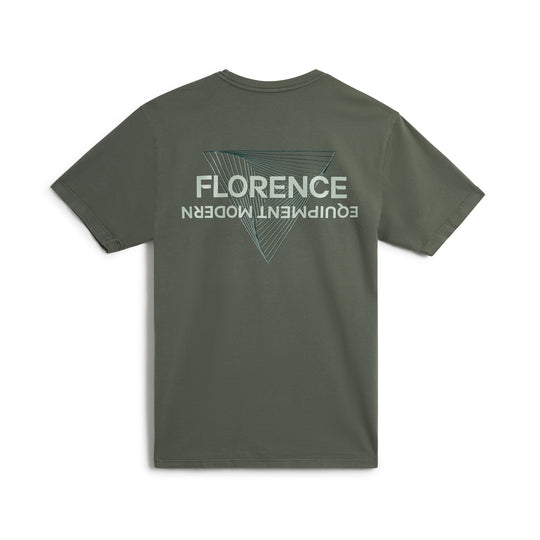 Color:Dark Sage-Florence Meridian T-Shirt -alt