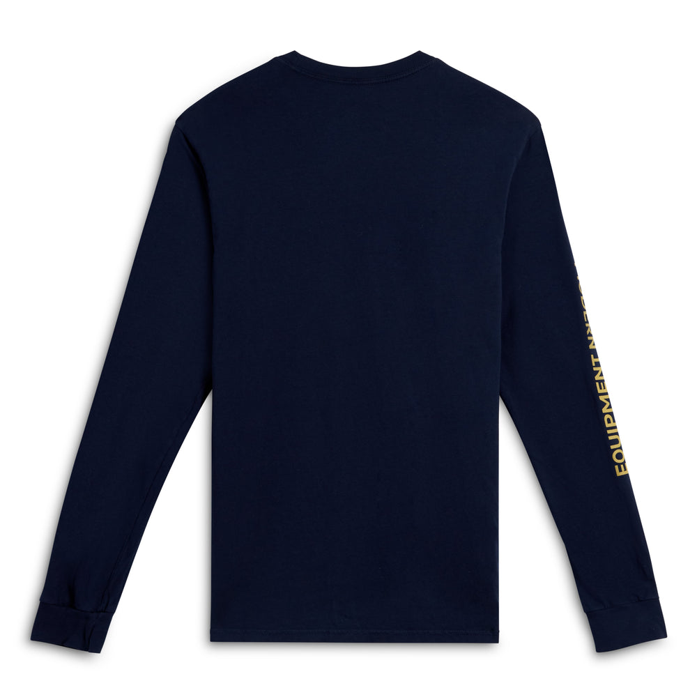 Color:Navy-Florence Long Sleeve T-Shirt -alt