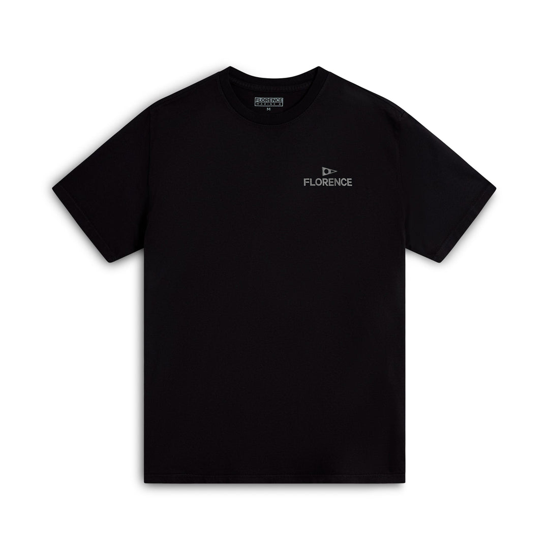Color:Black-Florence Crew T-Shirt 