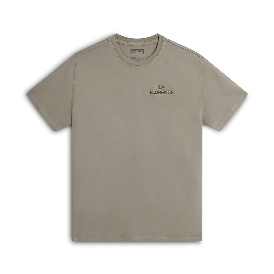 Color:Willow-Florence Crew T-Shirt 