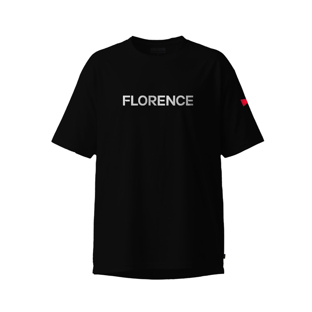 Color:Black-Florence Short Sleeve T-Shirt
