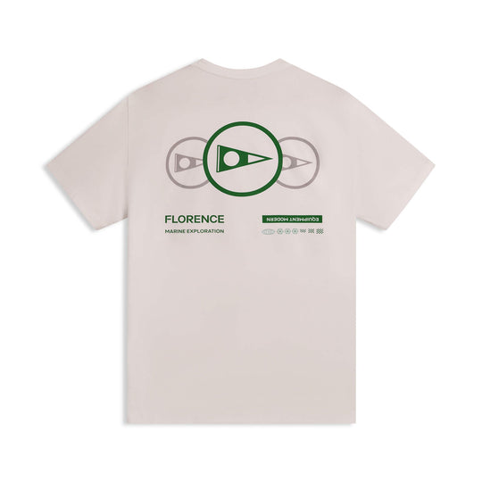 Color:Off White-Florence Brand T-Shirt -alt