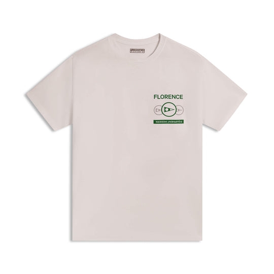 Color:Off White-Florence Brand T-Shirt