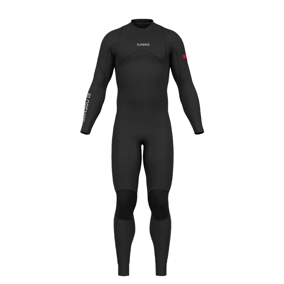 Color:Black-Florence 3/2MM Standard Issue Zipperless Fullsuit