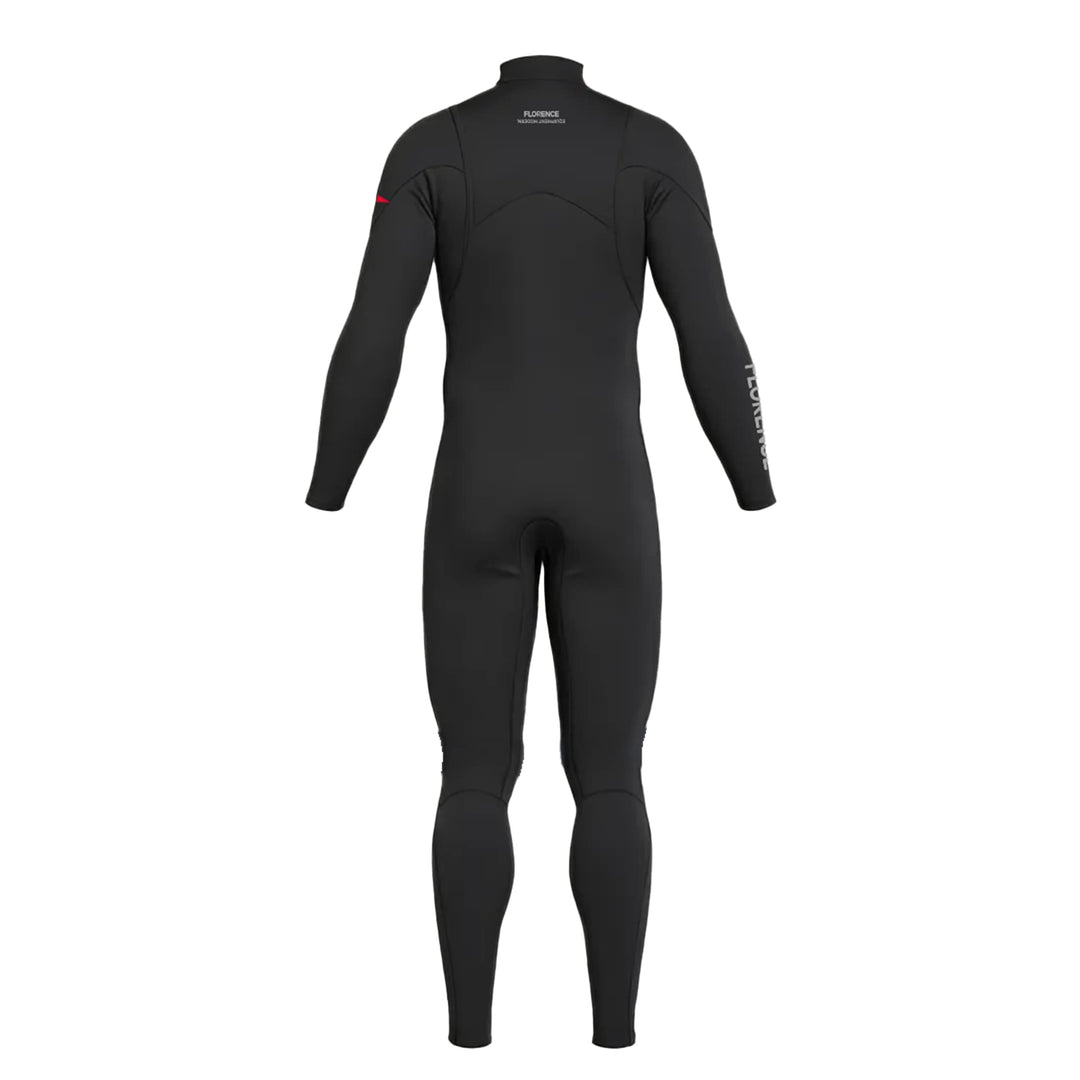 Color:Black-Florence 3/2MM Standard Issue Zipperless Fullsuit -alt