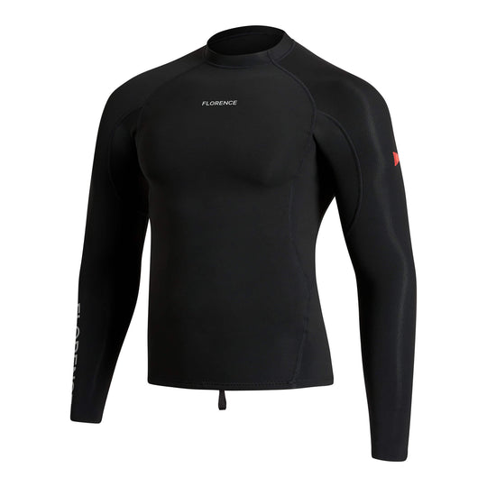 Color:Black-1.5MM Standard Issue Wetsuit Jacket