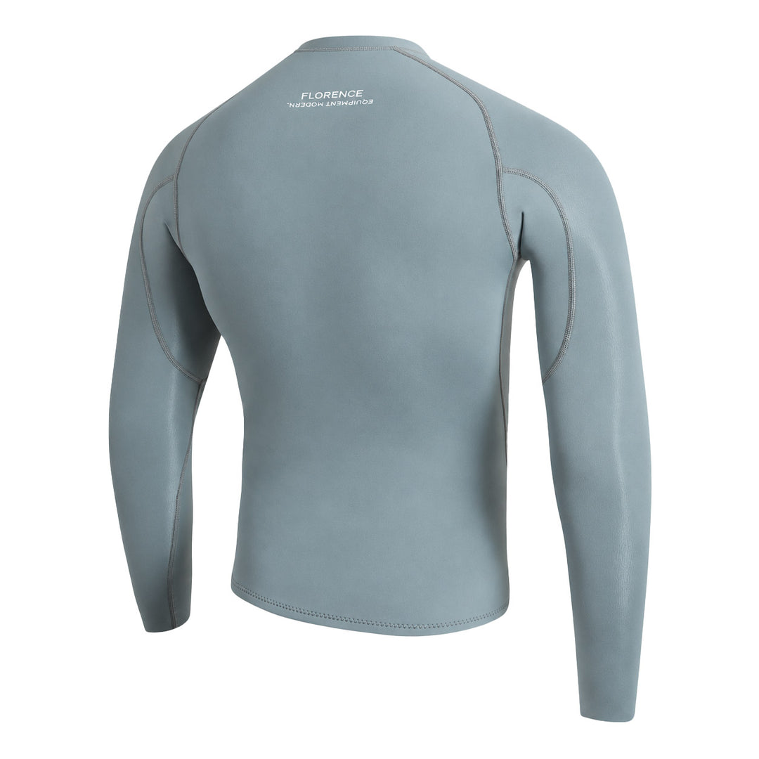 Color:Light Sea Blue-1.5MM Standard Issue Wetsuit Jacket -alt