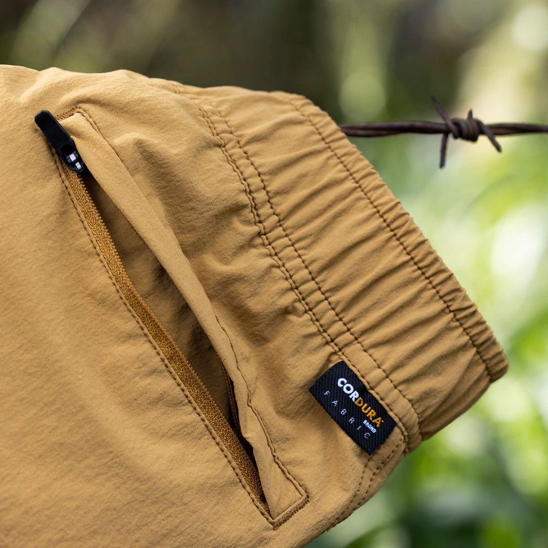 color:mustard-Florence All Purpose Cordura Short -alt