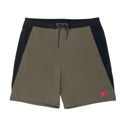 Color:Burnt Olive-Florence Airtex Utility 2-in-1 Short