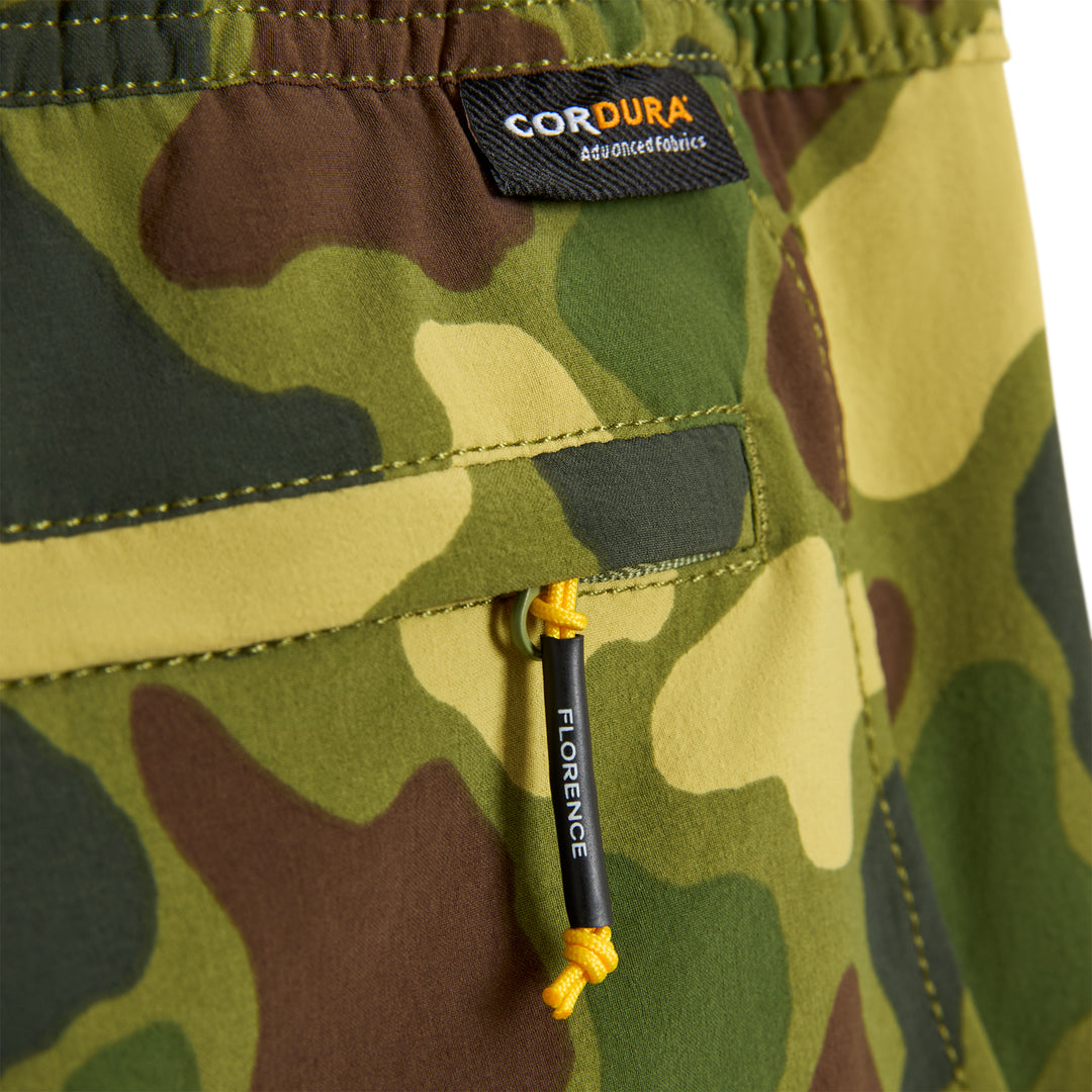 color:Tropic Green Camo-Florence All Purpose Cordura Short