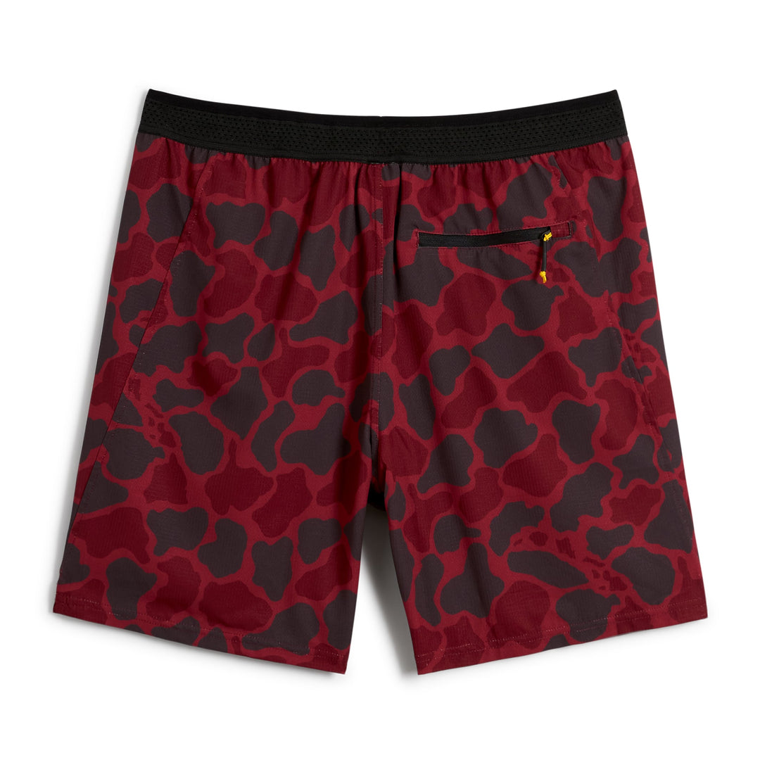Color:Maroon Camo-Florence Airtex Short -alt