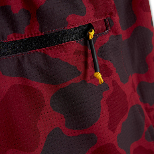 Color:Maroon Camo-Florence Airtex Short