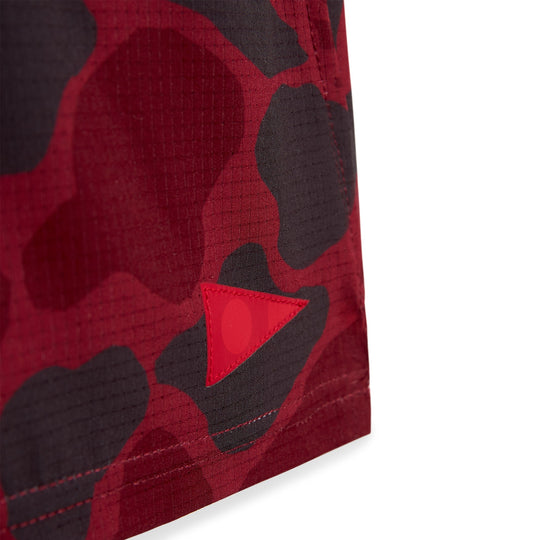 Color:Maroon Camo-Florence Airtex Short