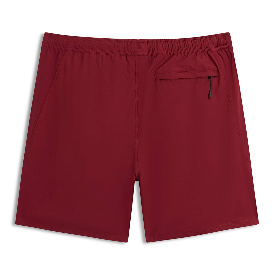 Color:Maroon-Airtex Short -alt