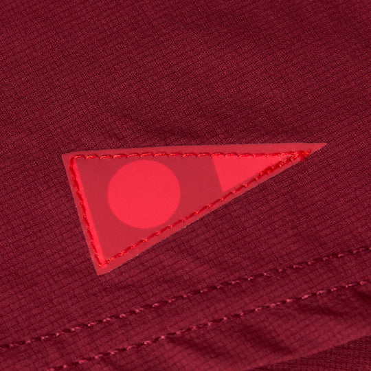 Color:Maroon-Airtex Short