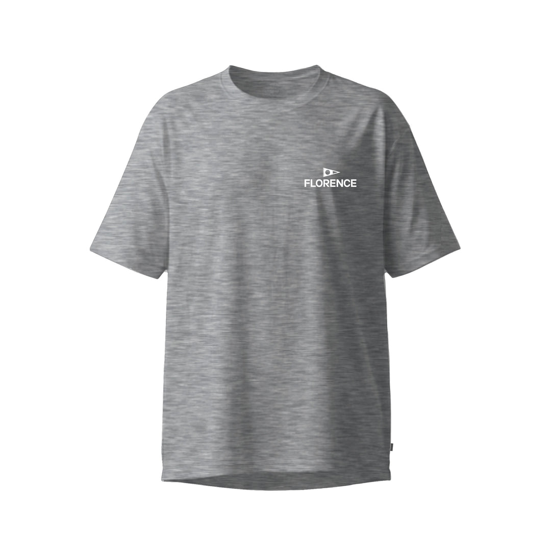 Color:Heather Grey-Florence Crew T-Shirt 