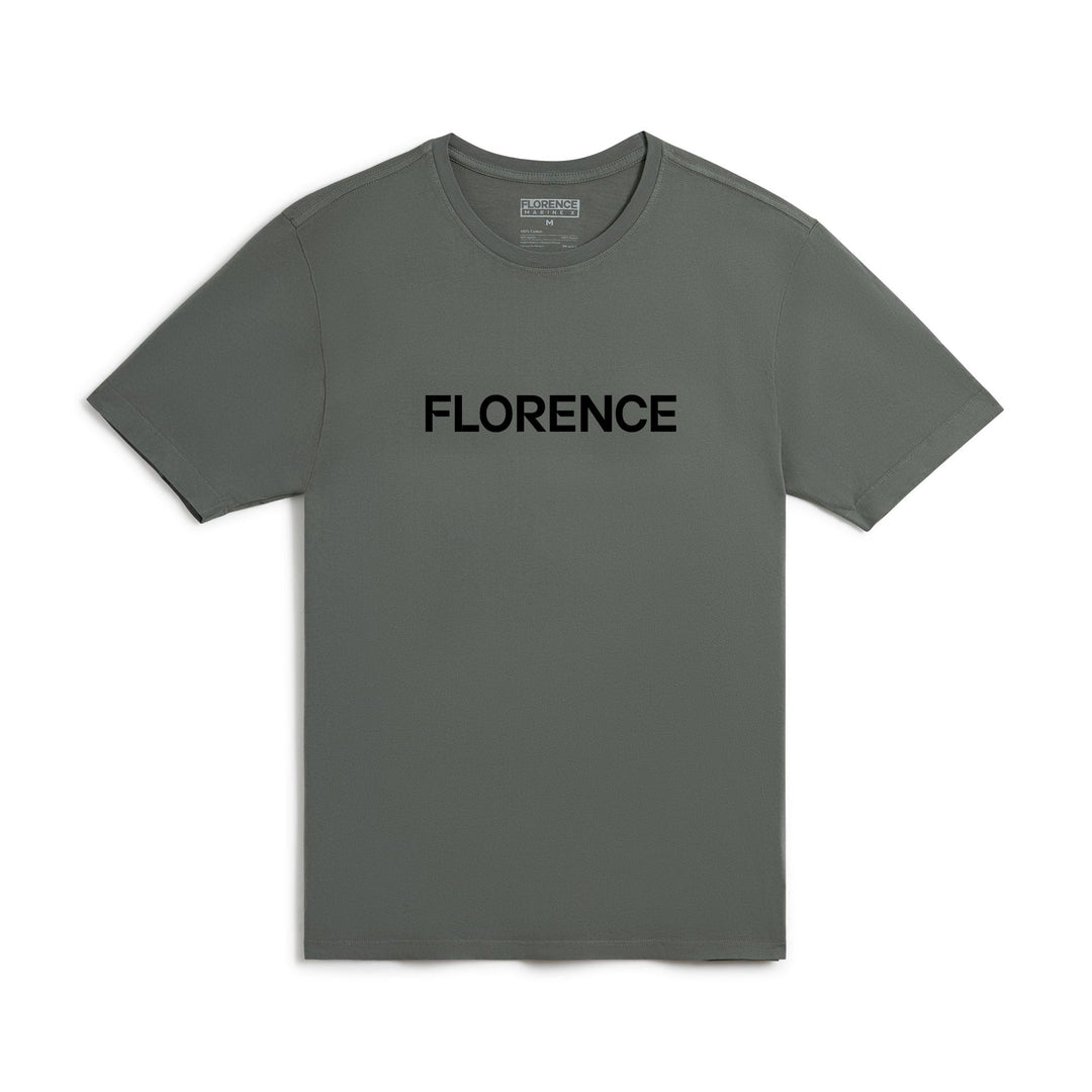 Color:Dark Sage 2-Florence T-Shirt