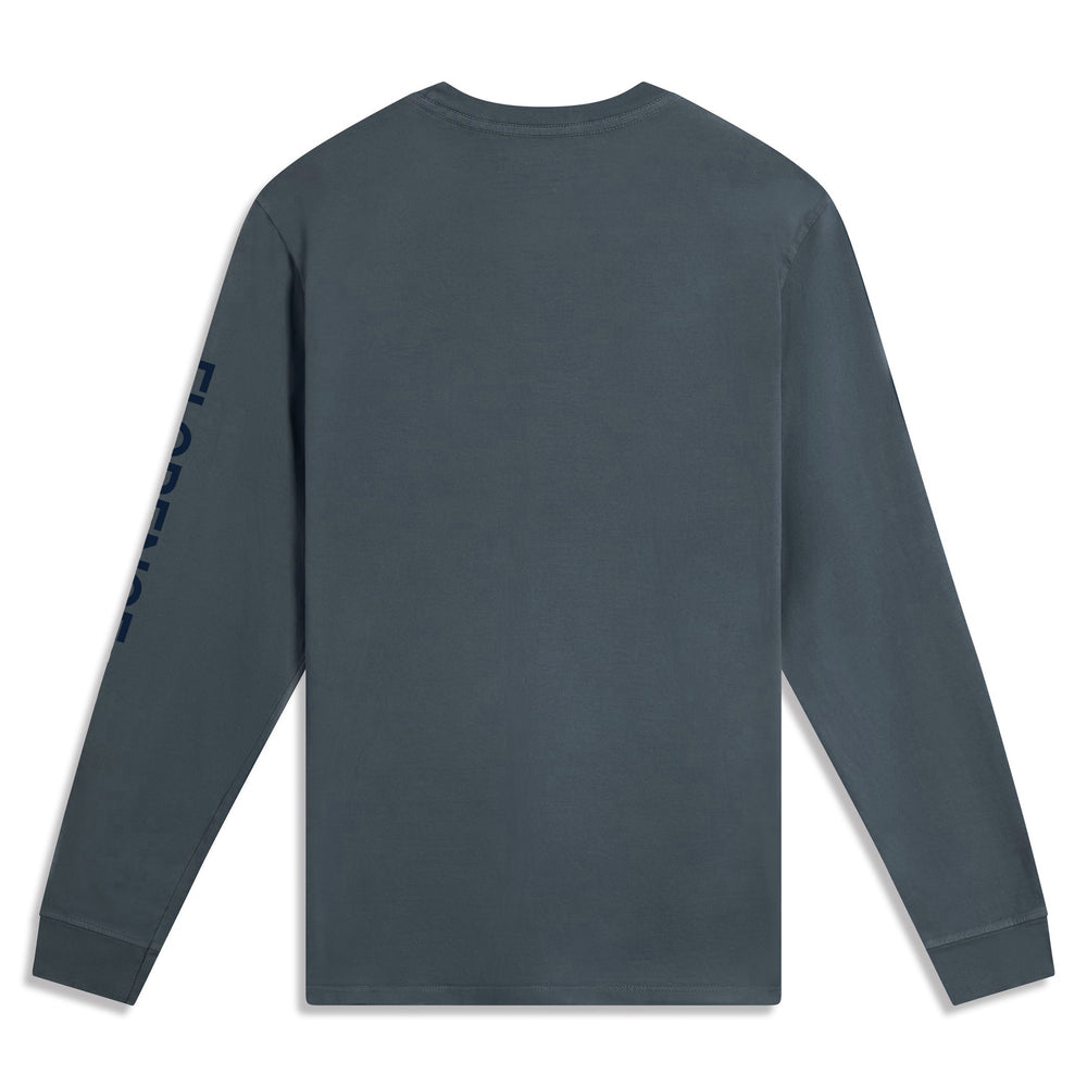 Color:Storm-Florence Burgee Long Sleeve T-Shirt -alt