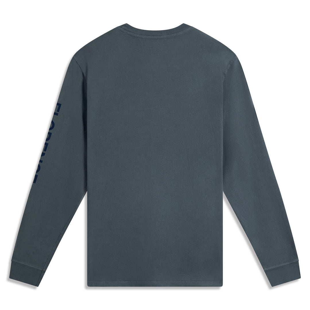 Color:Storm-Florence Burgee Long Sleeve T-Shirt -alt