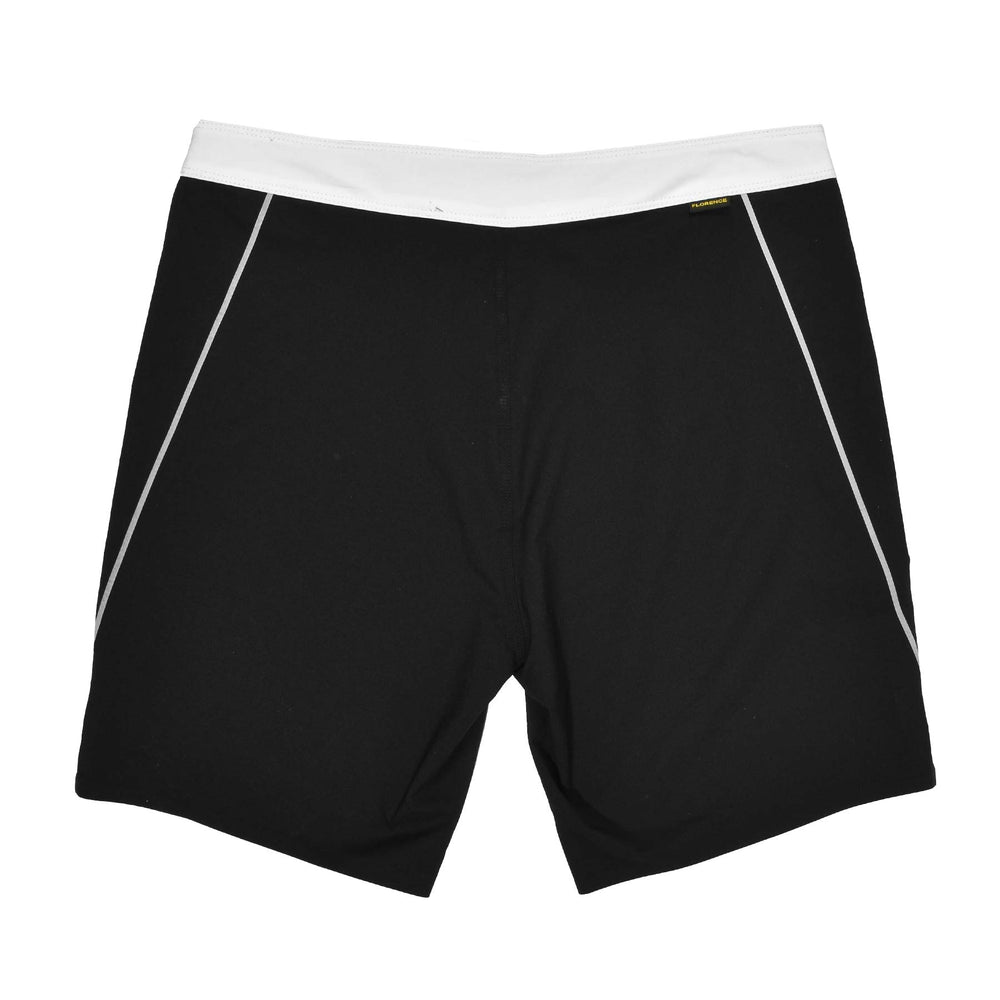 Color:Black White-Florence F1 Zero Boardshort -alt