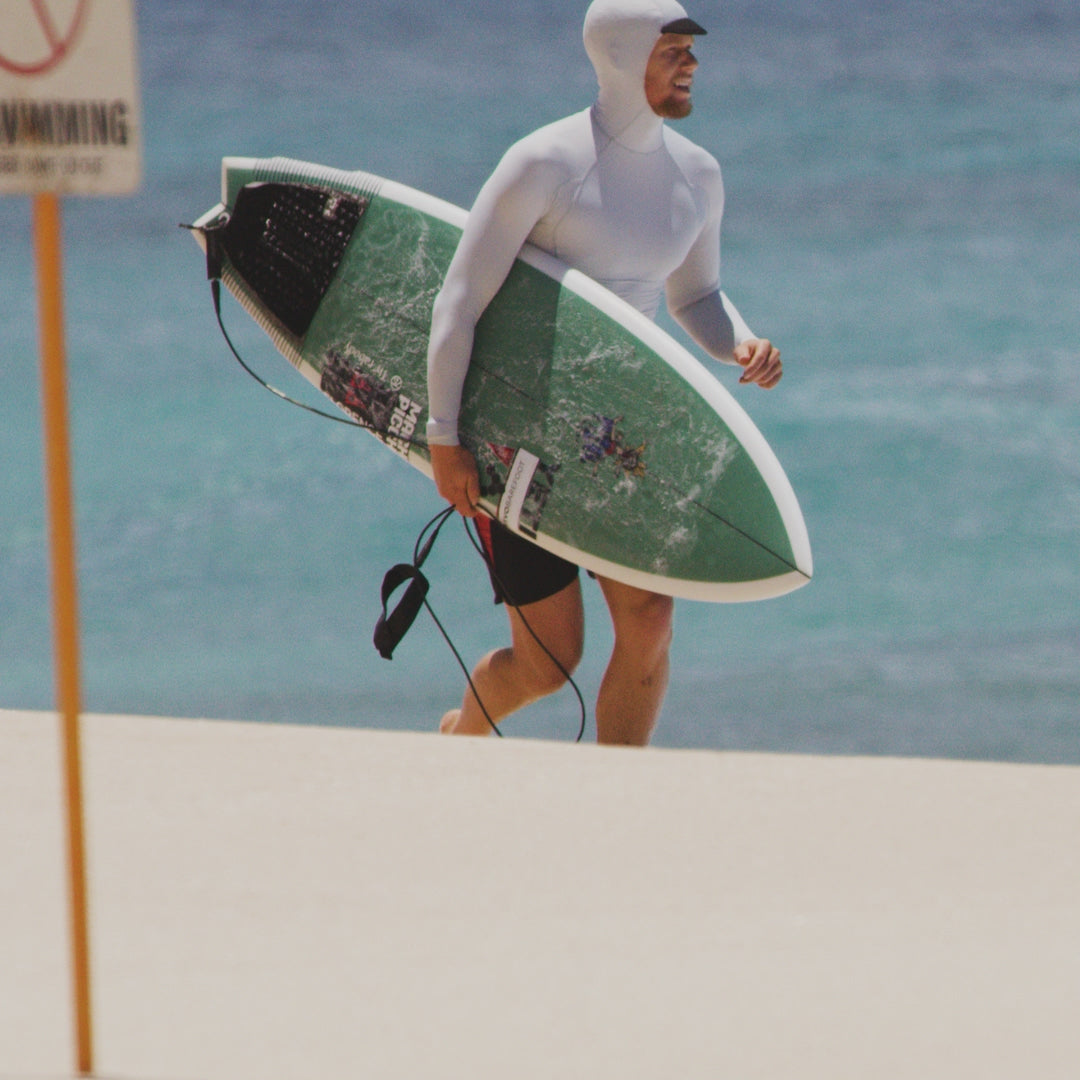 Color:Black-Florence Marine X Long Sleeve Hooded Rashguard