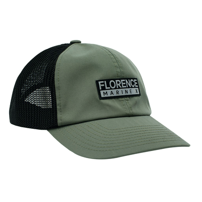 Color:Loden-Florence Unstructured Trucker Hat