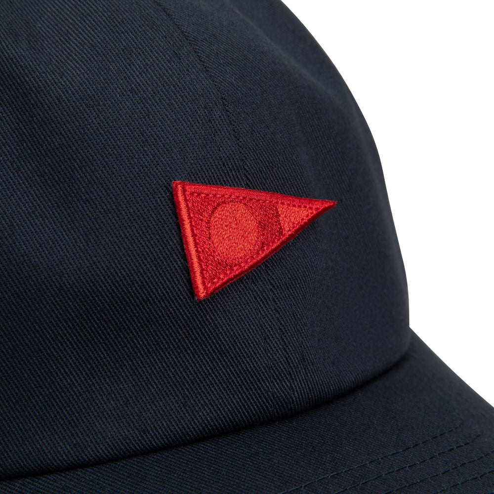 Color:Navy-Florence Marine X Burgee Unstructured Hat -alt