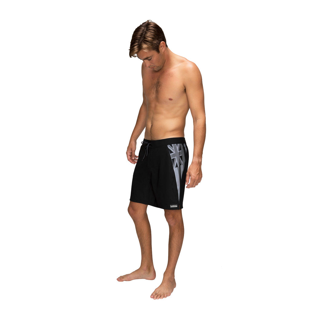 Color:Black-Florence Marine X Pro Hawaii Boardshort