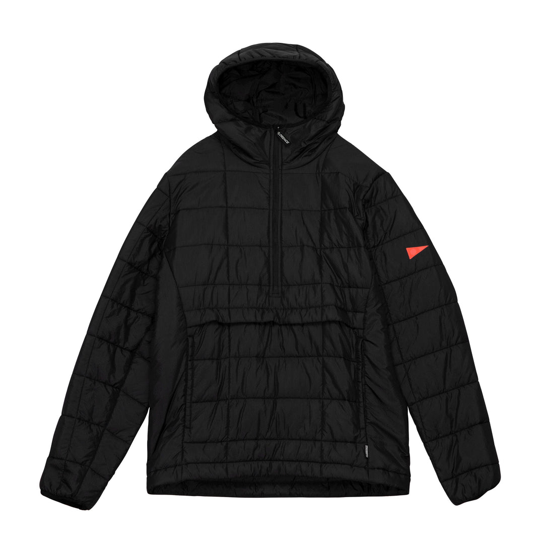 Color:Black-Florence Quilted PrimaLoft Anorak