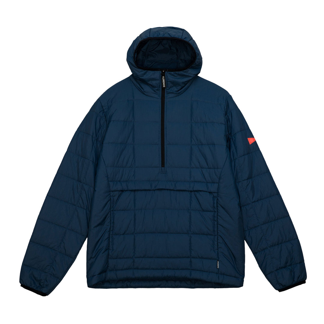 Color:Dark Blue-Florence Quilted PrimaLoft Anorak