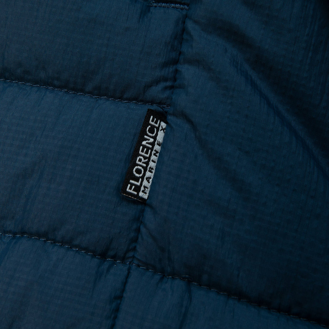 Color:Dark Blue-Florence Quilted PrimaLoft Anorak