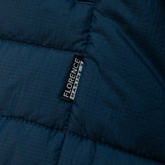 Color:Dark Blue-Florence Quilted PrimaLoft Anorak