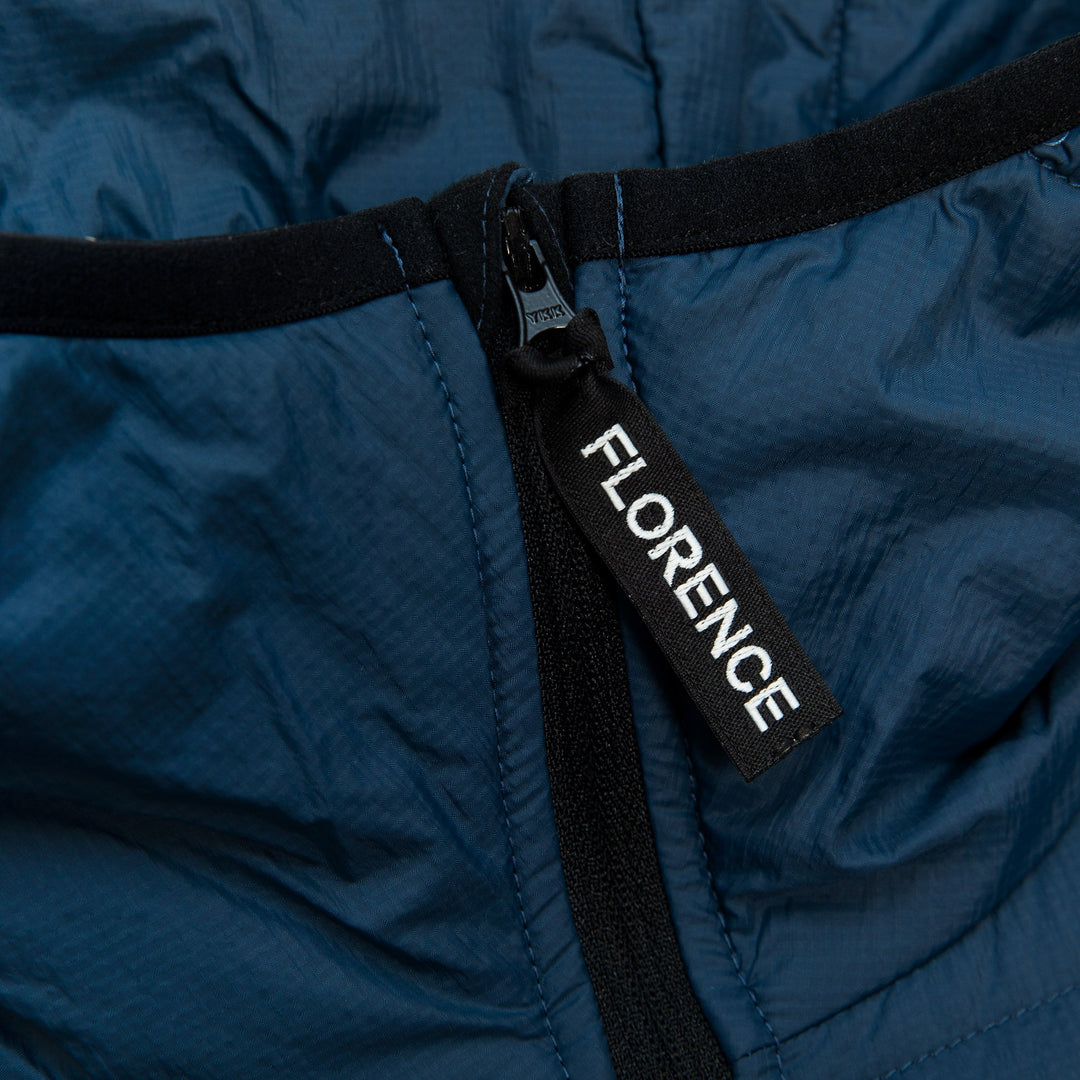 Color:Dark Blue-Florence Quilted PrimaLoft Anorak