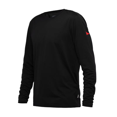 Color:Black-Florence Airtex Long Sleeve Shirt
