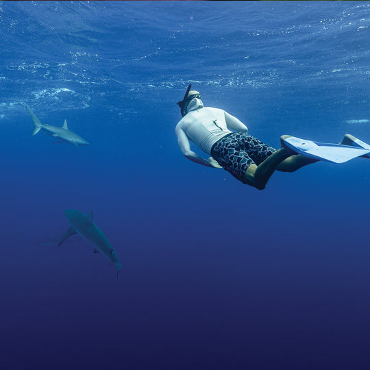 Color:Silver-Florence Long Sleeve Utility Pocket Hooded Rashguard-alt