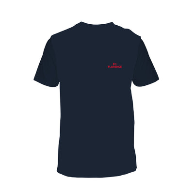 Color:Dark Navy-Florence Crew Organic T-Shirt