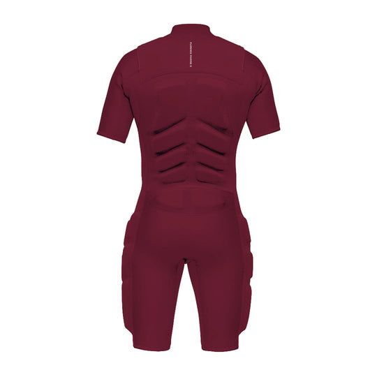Color:Maroon-Florence 2mm Impact Springsuit Wetsuit  -alt