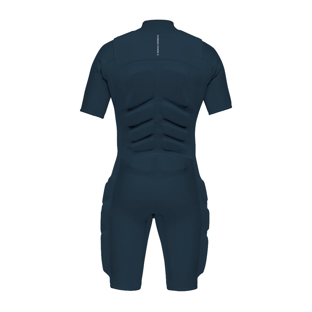 Color:Slate-Florence 2mm Impact Springsuit Wetsuit 